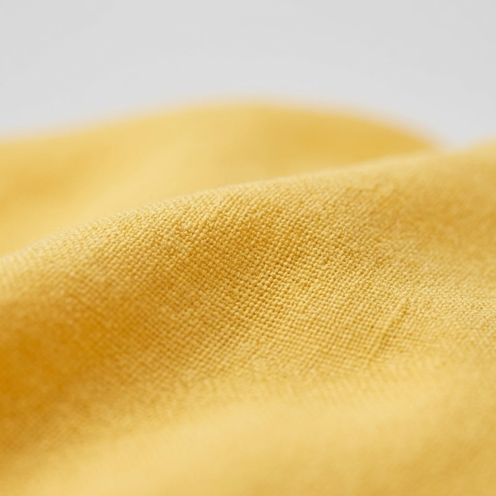 Robe jaune en polyester
