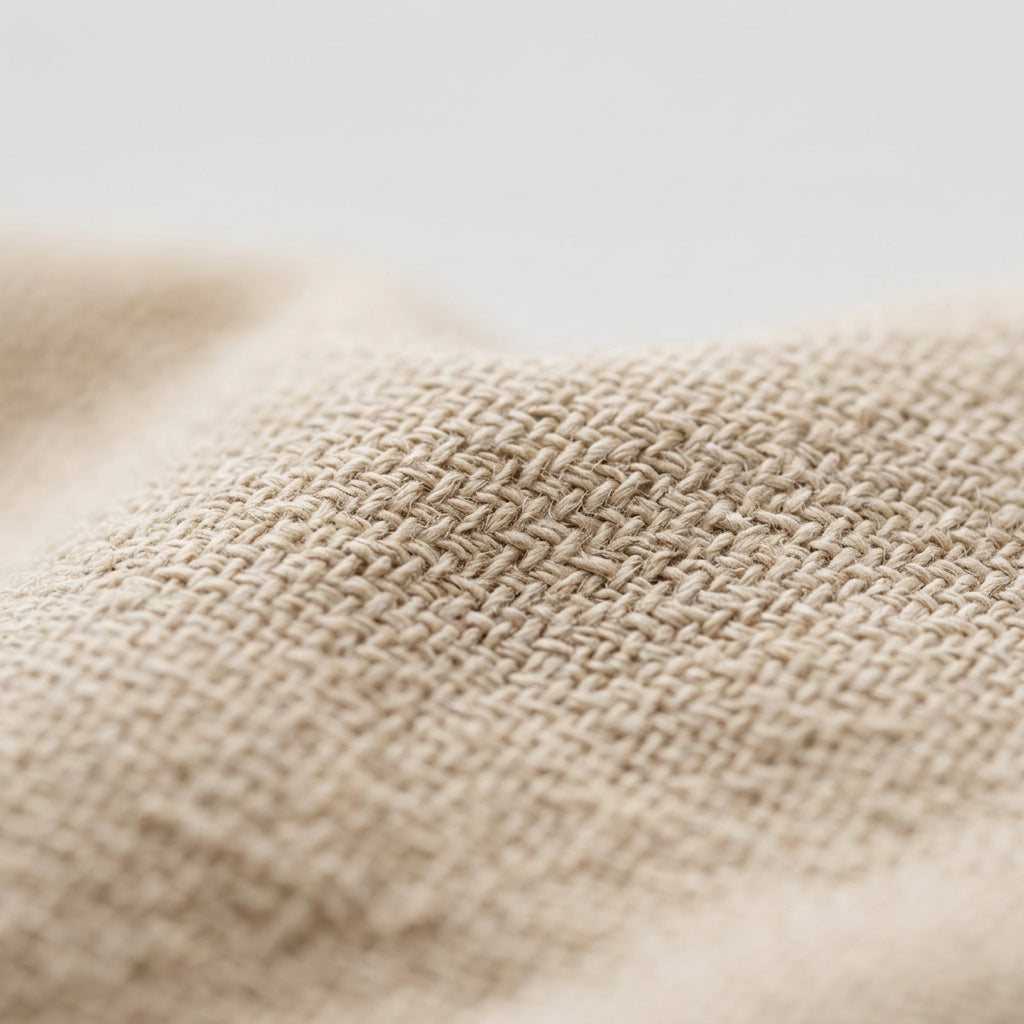 Veste en coton beige
